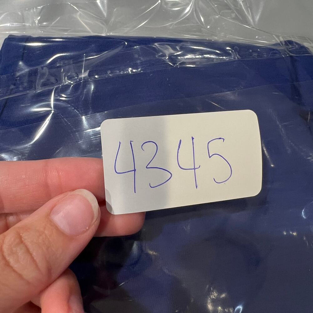 EILEEN FISHER Women's Scoop Neck Short Sleeves Top Size XS In Blue - Picture 7 of 7